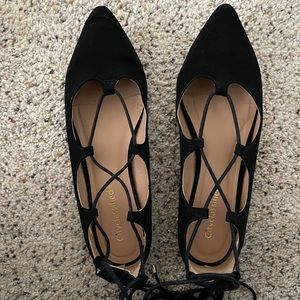 Black flats